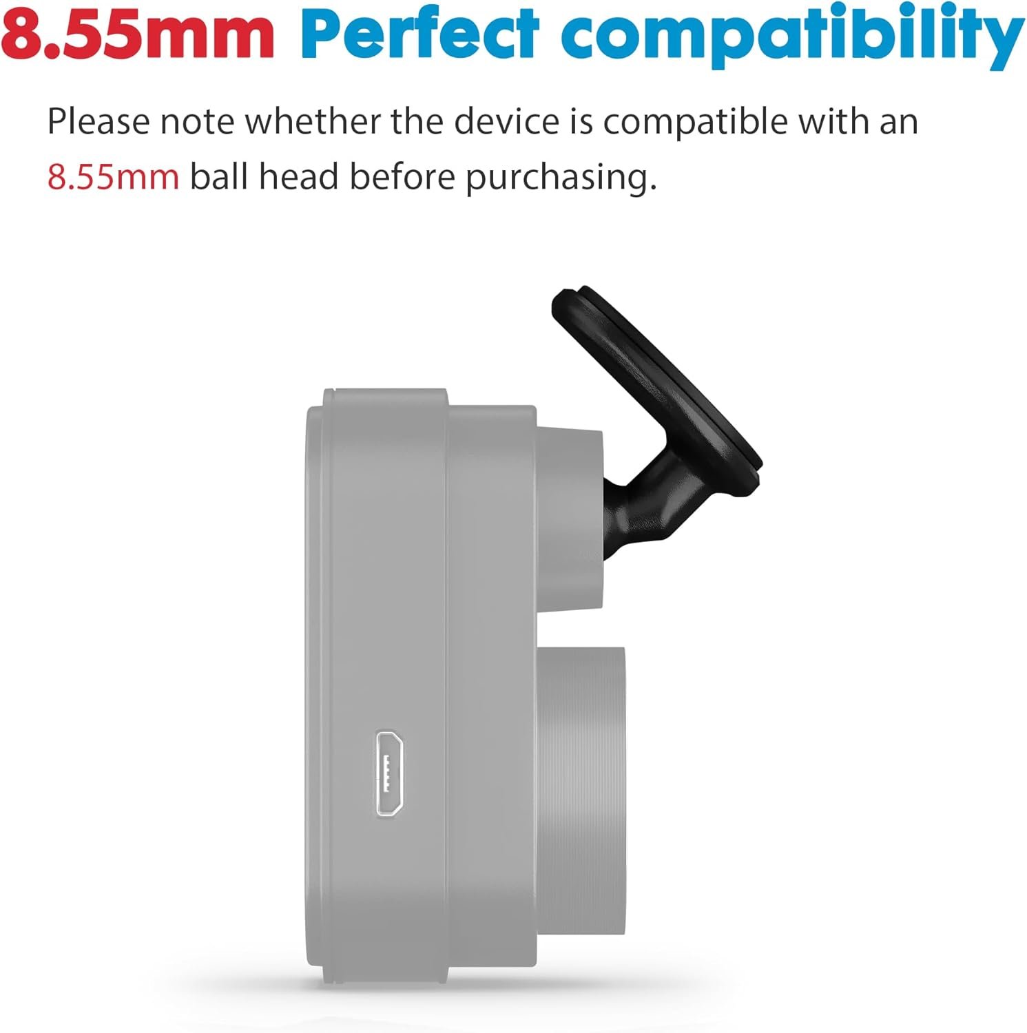 2 Pack Low Profile Adhesive Mount for Garmin Dashcam,for Garmin Dash Cam Mount for Dash Cam Mini 2 Mini 3/45/46/47/55/56/57/65W/66W/67W/X110/X210/X310/Tandem/Speak/Speak Plus - Image 3