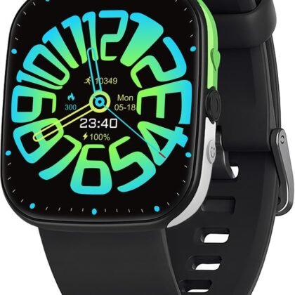 MorePro Fitness Tracker(Answer/Make Call), 1.83” Health Fitness Watch with Heart Rate, Blood Pressure,SpO2 and Sleep Monitor, 100+ Sports Modes, IP68 Waterproof Smart Watch for Men Women