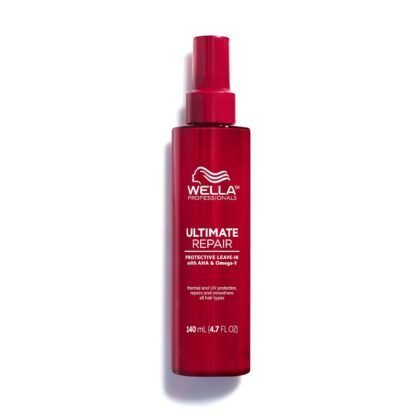 Wella Professionals ULTIMATE REPAIR Protective Leave-In Treatment for Damaged Hair | Thermal, UV Protection | Repairs & Smoothens | For All Hair Types | 4.7 Fl Oz