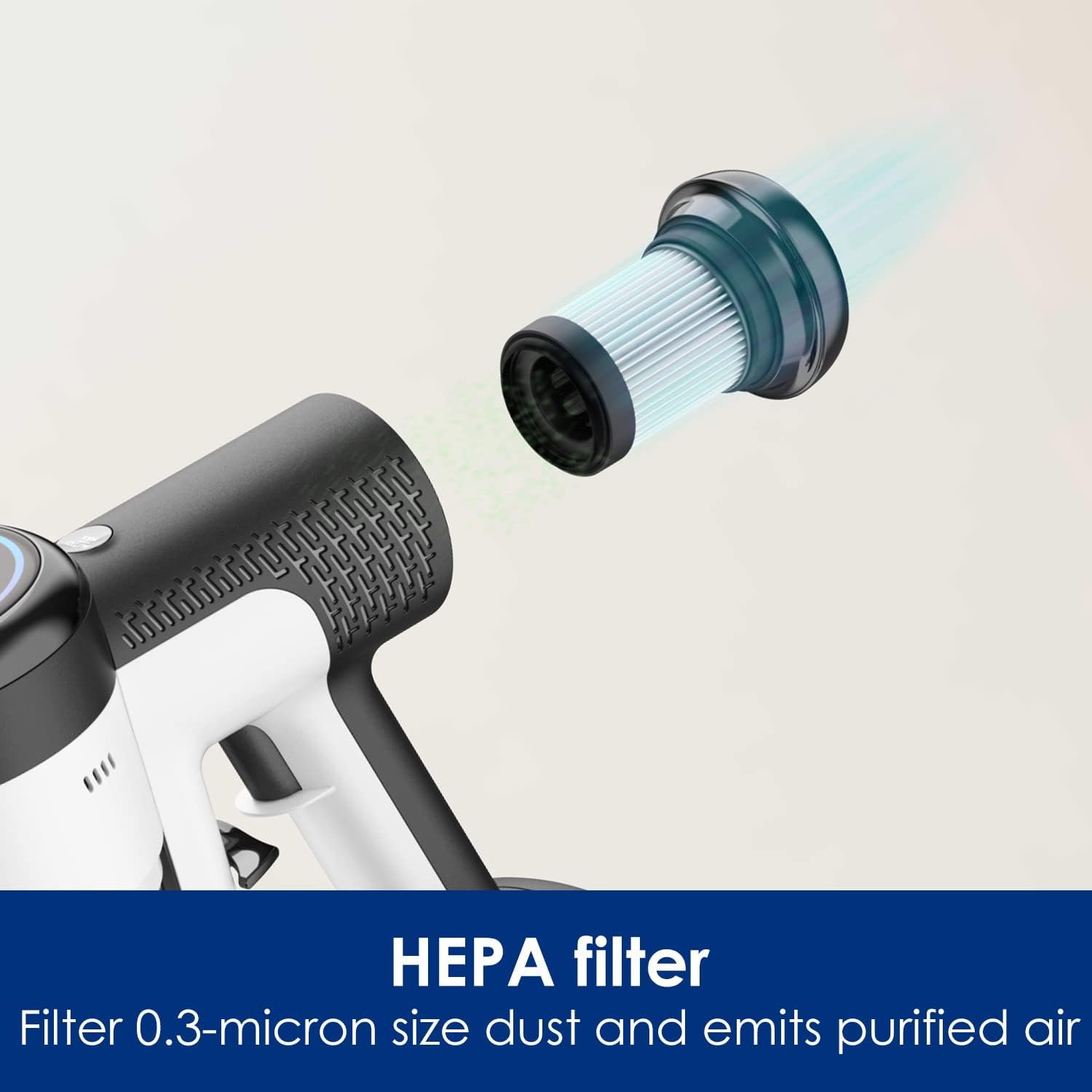 Tineco Replacement HEPA Filter & Cover Assembly for Pure ONE S15 Series (Pet, Essentials & Pet EX) Cordless Vacuum Cleaner - Image 3