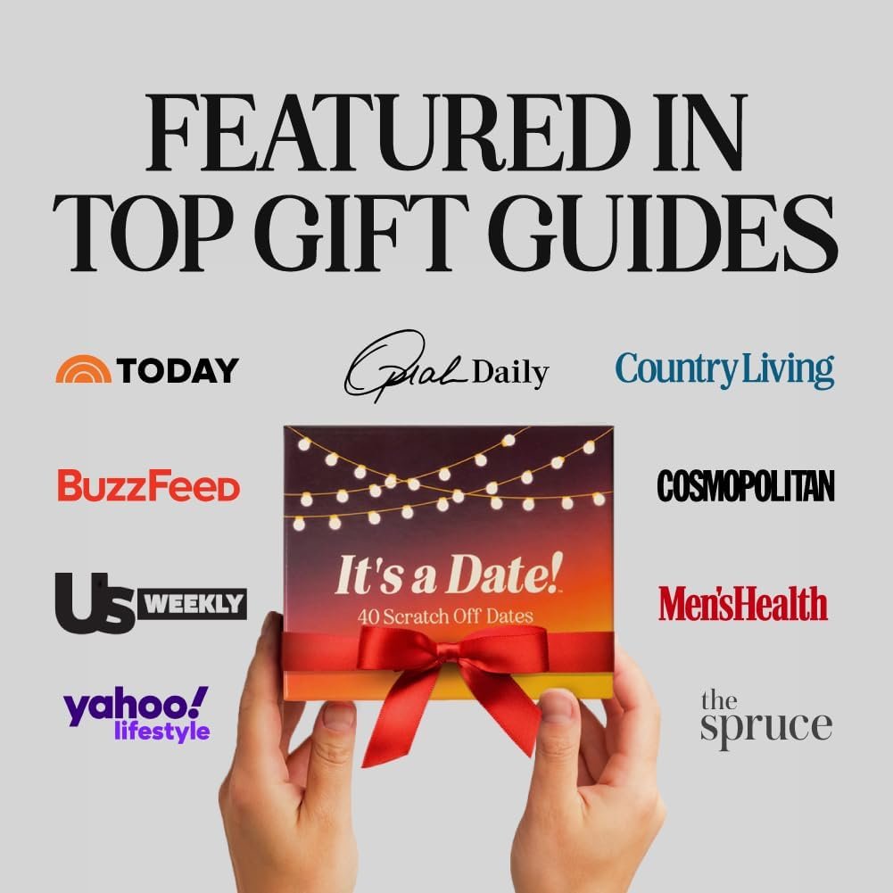 It's a Date!, 40 Fun and Romantic Scratch Off Date Night Ideas for Him, Her, Girlfriend, Boyfriend, Wife, Husband & Couples, Valentine's Gift for Men and Women - Image 5