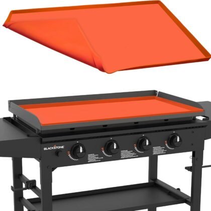 36" Premium Silicone Griddle Mat for Blackstone 36 Inch Grill, Heavy Duty Food Grade Silicone Griddle Cover, Keep Your Grill Clean and Rust-Free All Year Long