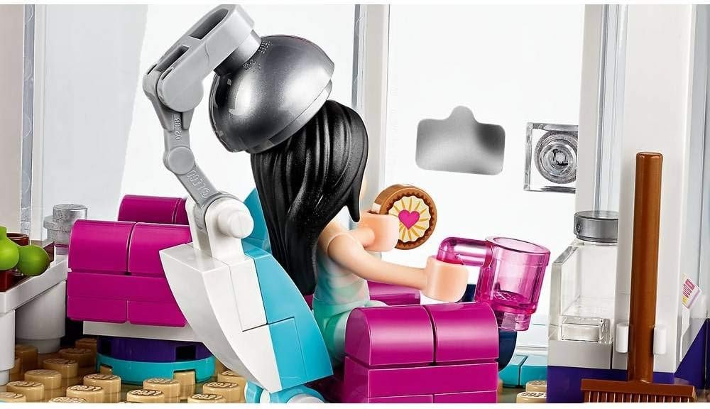 LEGO Friends Heartlake City Play Hair Salon Fun Toy 41391 Building Kit, Featuring Friends Character Emma (235 Pieces) - Image 4