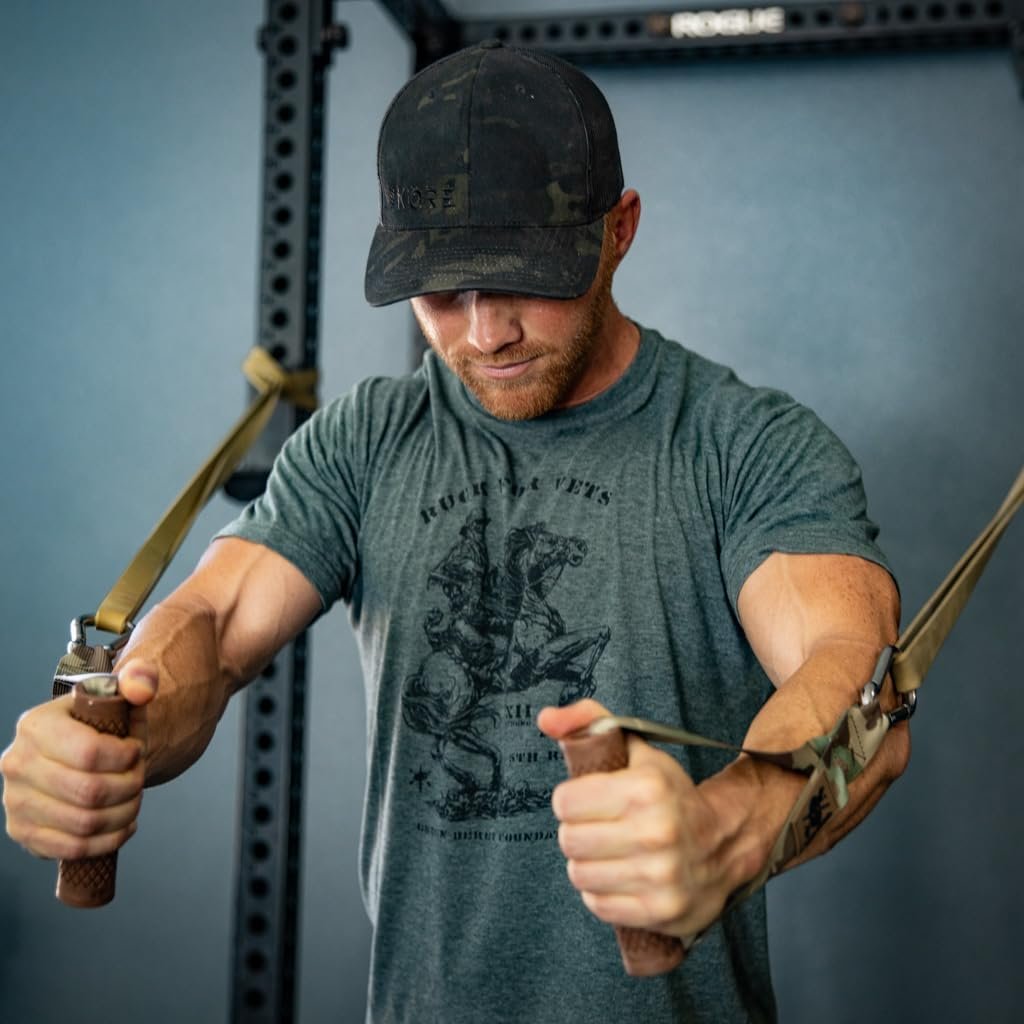 Resistance Band Handles - Cable Machine Handles Attachment and Door Anchor for Exercise Bands, Super Heavy Duty Accessory for Pull Up Assistance Bands, Workout Equipment & Home Gym - Image 6