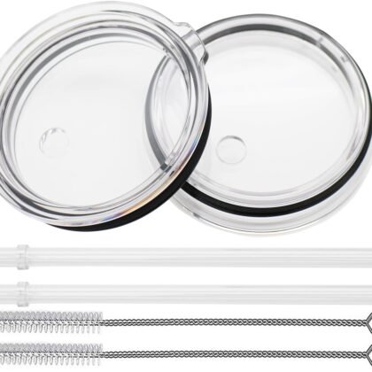 Staw Lid Replacement for 30oz YETI Tumbler, 26oz Cup, 35oz Straw Mug - Drinkware, Shatter-Proof, Dishwasher Safe