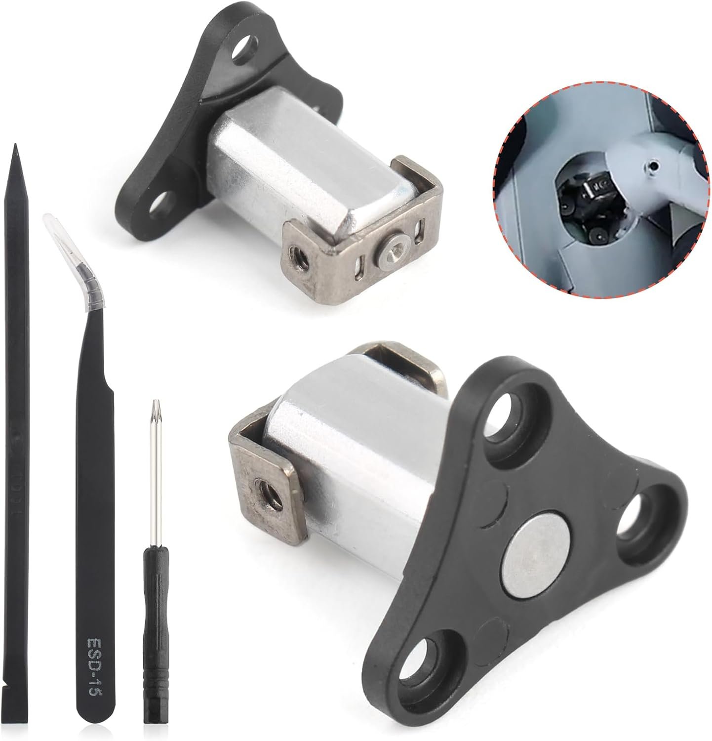 Front Arm Axis Replacement for DJI mini 4 pro/Mini 3 Front Arm Hinges Arm Shaft for DJI mini 4 Pro Drone Accessories Parts with Repair Tools