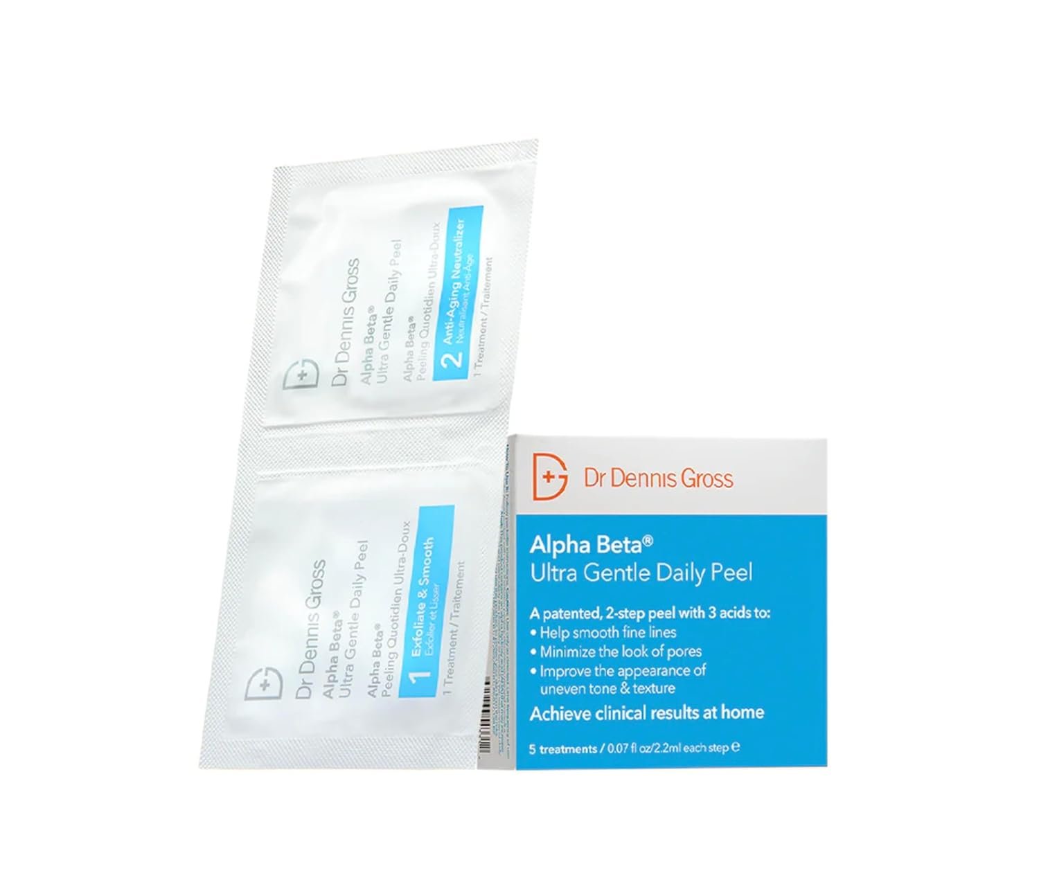 Dr. Dennis Gross Alpha Beta Peel Ultra Gentle Daily Peel Unisex Pads 30 Packs