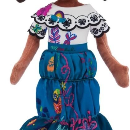 Disney Store Mirabel Plush Doll - Soft Plush with Embroidered Features & Glasses, Skirt with Embroidered Detailing Princess Toys, Encanto Toys