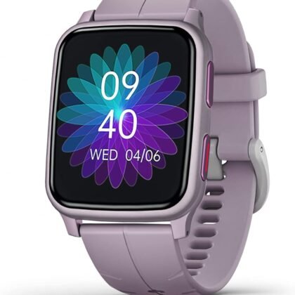 FITVII Fitness Tracker, Smart Watch with 24/7 Blood Pressure Heart Rate and Blood Oxygen Monitor, Sleep Tracker with Calorie Step Counter, IP68 Waterproof Activity Tracker for Women Men Android iOS