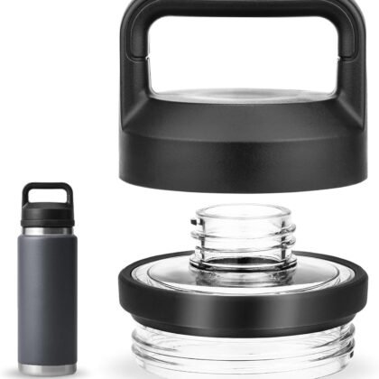 Chug Cap for YETI Rambler Bottle, Lid Replacement for 18 oz 26 oz 36 oz 64 oz Top Cover Water Bottle Accessories Parts