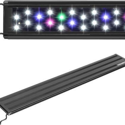 AQUANEAT LED Aquarium Light Full Spectrum for 18 Inch to 24 Inch Fish Tank Light Fresh Water