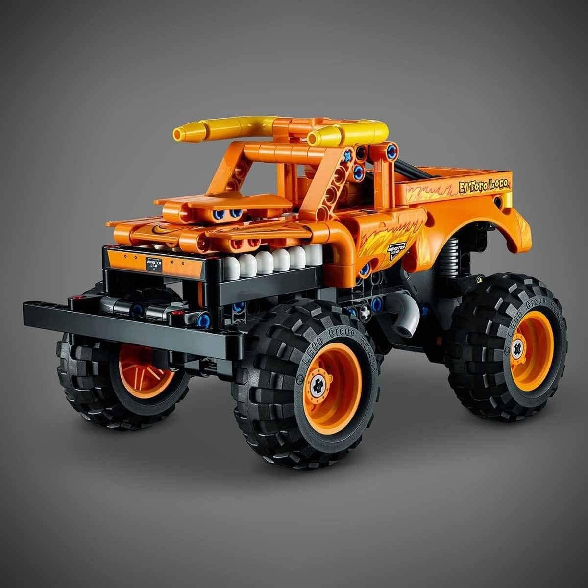 Lego® Technic Monster Jam™ El Toro Loco™ 42135 Model Building Kit; 2-in-1 Pull-Back Toy - Image 5