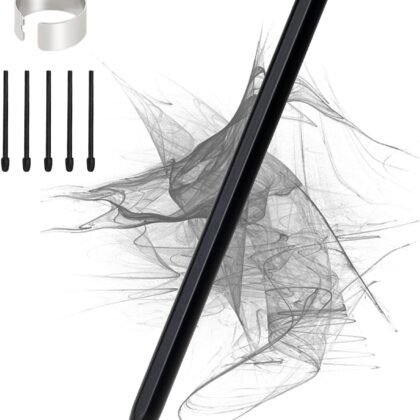 Magnetic Stylus for Kindle Scribe Pen with Eraser, Replacement for Remarkable 2 Pen with Eraser, EMR Pen for Kindle Scribe Stylus, 4096 Pressure Sensitivity,Palm Rejection,Tilt Support with 5 Pen Tips