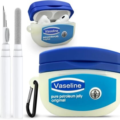 Case for AirPods Pro 2nd Generation Case Cover with Cleaner Kit,Cute Cartoon Kawaii Funny AirPods Pro 2 Case 2022 Silicone Protective Cover for Apple Airpods Pro 2 with Keychain for Women Boys