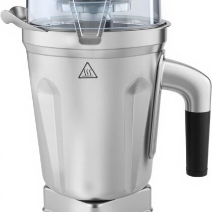 64oz Stainless Steel Container for Vitamix Blenders, Stainless Steel Blender Pitcher Compatible With Vitamix 5200 750 6300 Vm0103 Vm0197 E310 A2500 Explorian Commercial Ascent etc Series