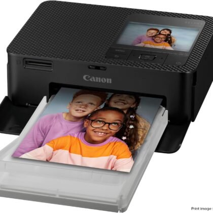 Canon Selphy CP1500 Wireless Compact Photo Printer (Black)
