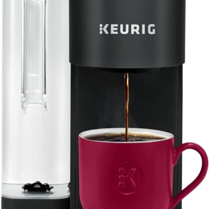 Keurig K-Supreme SMART Coffee Maker, MultiStream Technology, Brews 6-12oz Cup Sizes, Black