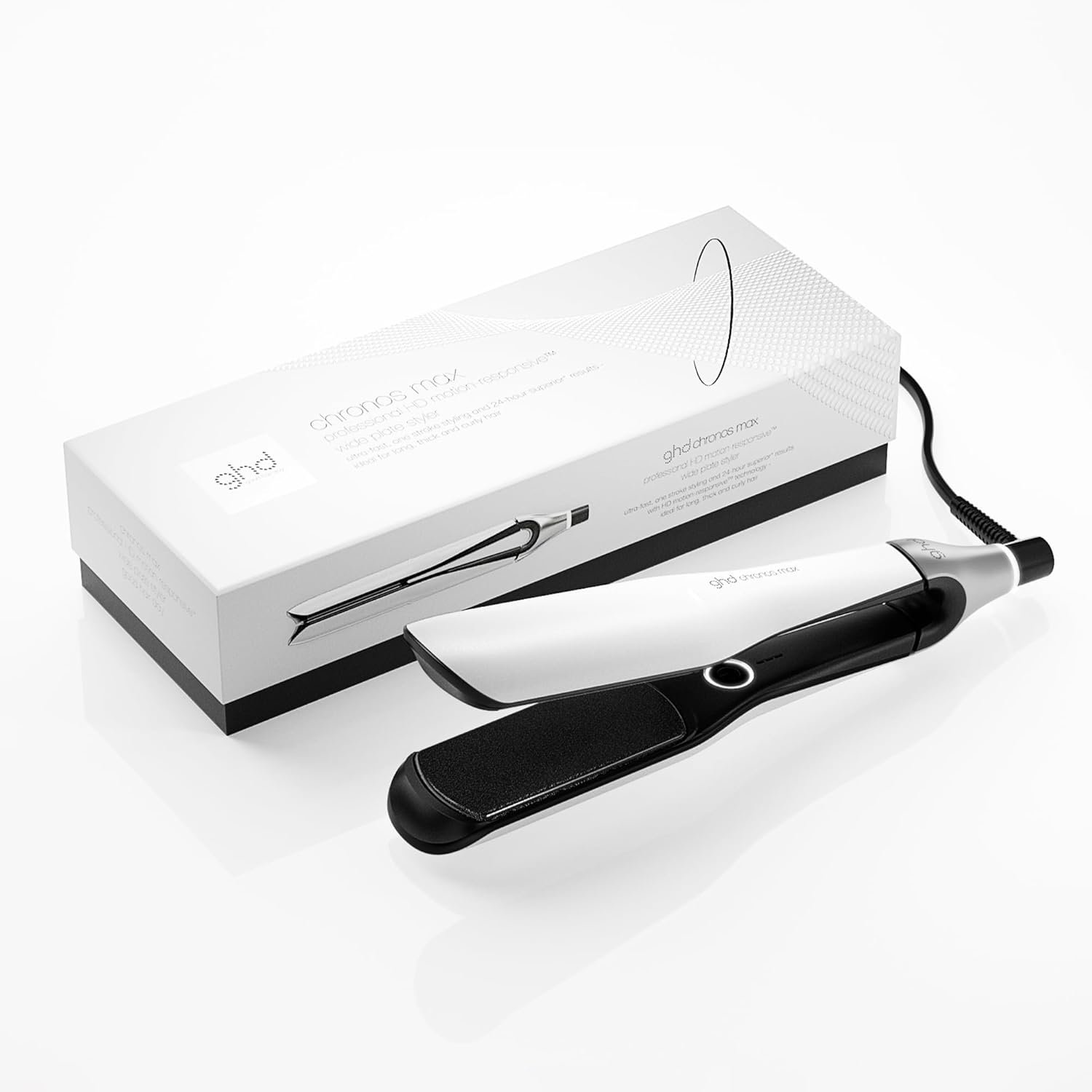 ghd Chronos & Chronos Max Stylers ― 1" and 2" Professional Flat Iron Hair Straighteners Last 24hrs | 85% More Shine, 2X Less Frizz, No Heat Damage - Image 2
