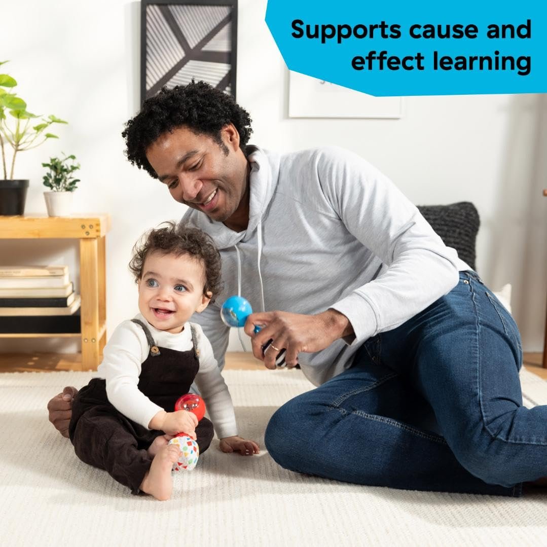 Baby Einstein First Tunes Piano & Shakers Musical Gift Set, with Maracas and Toy Piano, Ages 6 Months and Up - Image 6