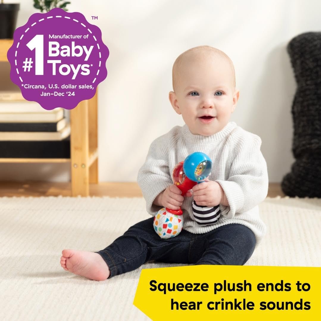 Baby Einstein First Tunes Piano & Shakers Musical Gift Set, with Maracas and Toy Piano, Ages 6 Months and Up - Image 4