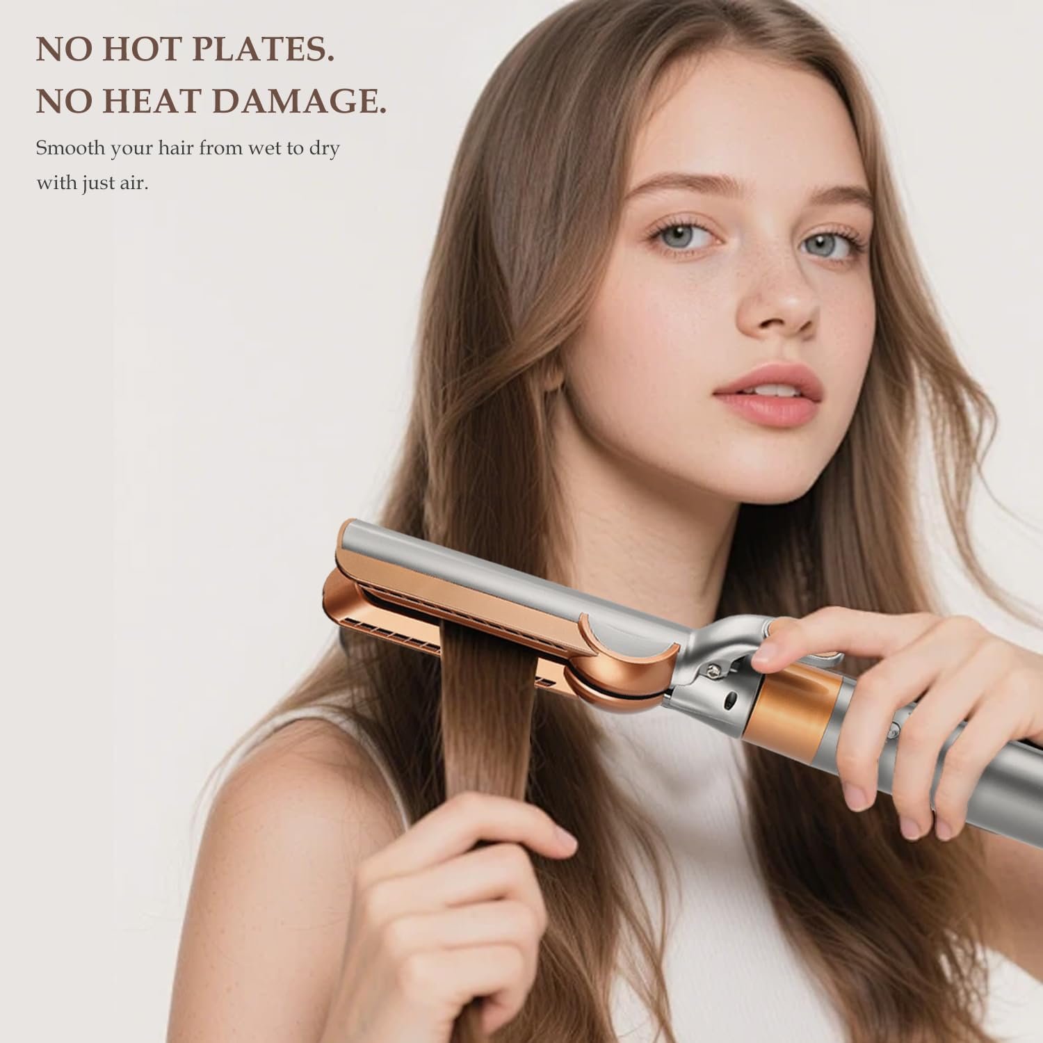 Airflow Attachment for Dyson Airwrap Styler, Nozzles Attachment for Smooth Hair Style with Less Damage and Breakage for Dyson Airwrap HS01 HS05 HS08 - Image 3