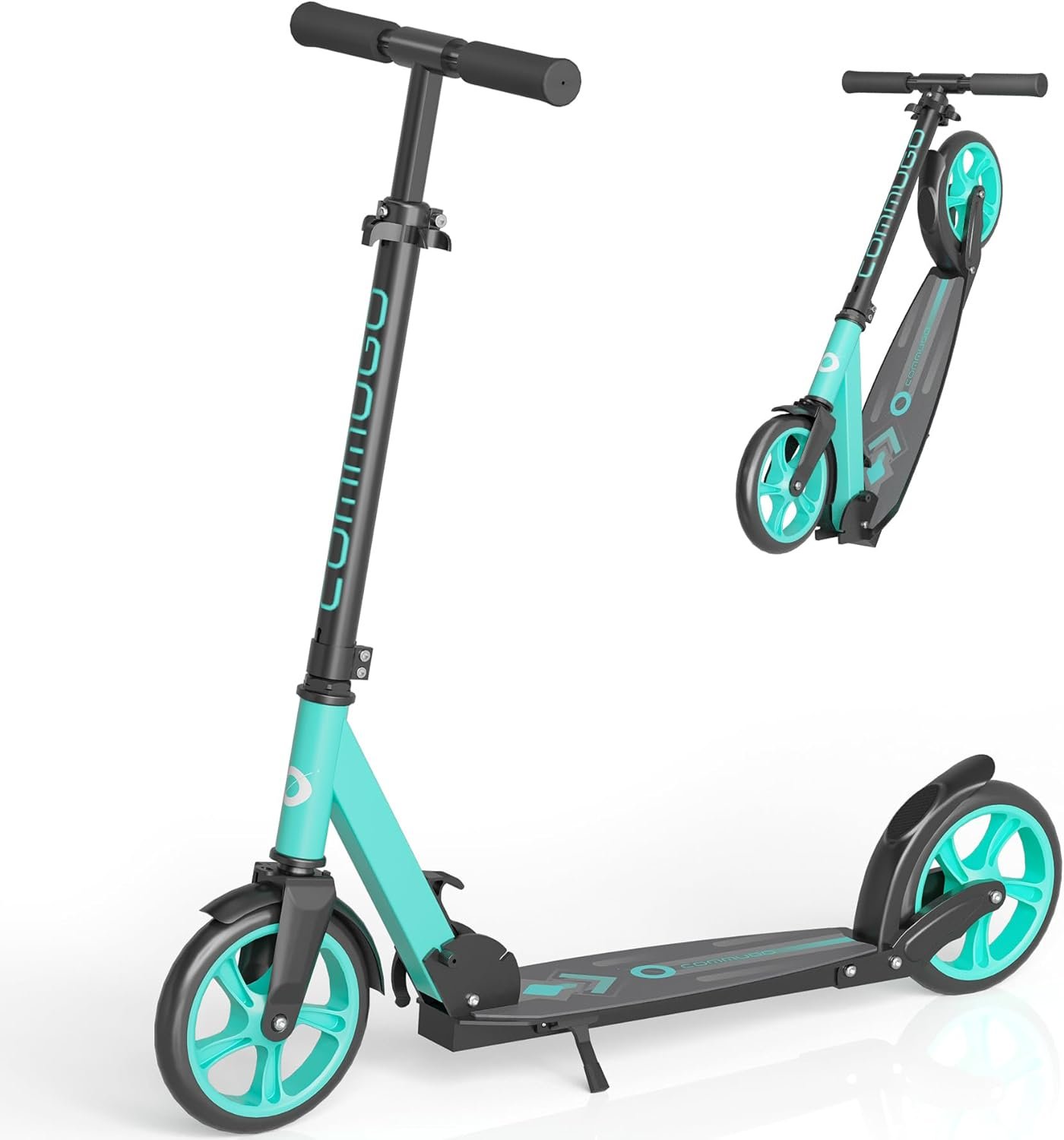 Kick Scooter for Kids 5-12, Teens, Foldable Lightweight Adult Scooter with 8 Inch Wheels, Max Load 240 LBS, Gift for Childs