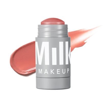 Milk Makeup Lip + Cheek Stick – Buildable Cream Blush + Lip Color w/Hydrating Mango Butter + Avocado Oil for a Natural Flush – Long-Lasting, Multiuse, Vegan Formula