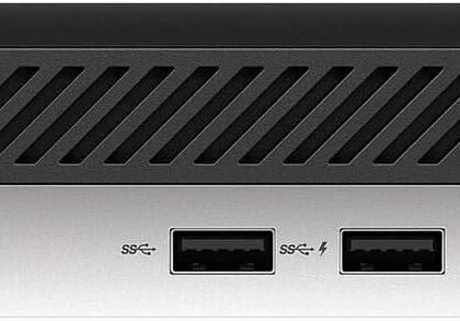 HP EliteDesk 800 G3 Mini Business Desktop PC, Intel Quad-Core i7-6700T up to 3.6G, 16G DDR4, 256G SSD, VGA, DP Port, Windows 11 64 Bit (Renewed)