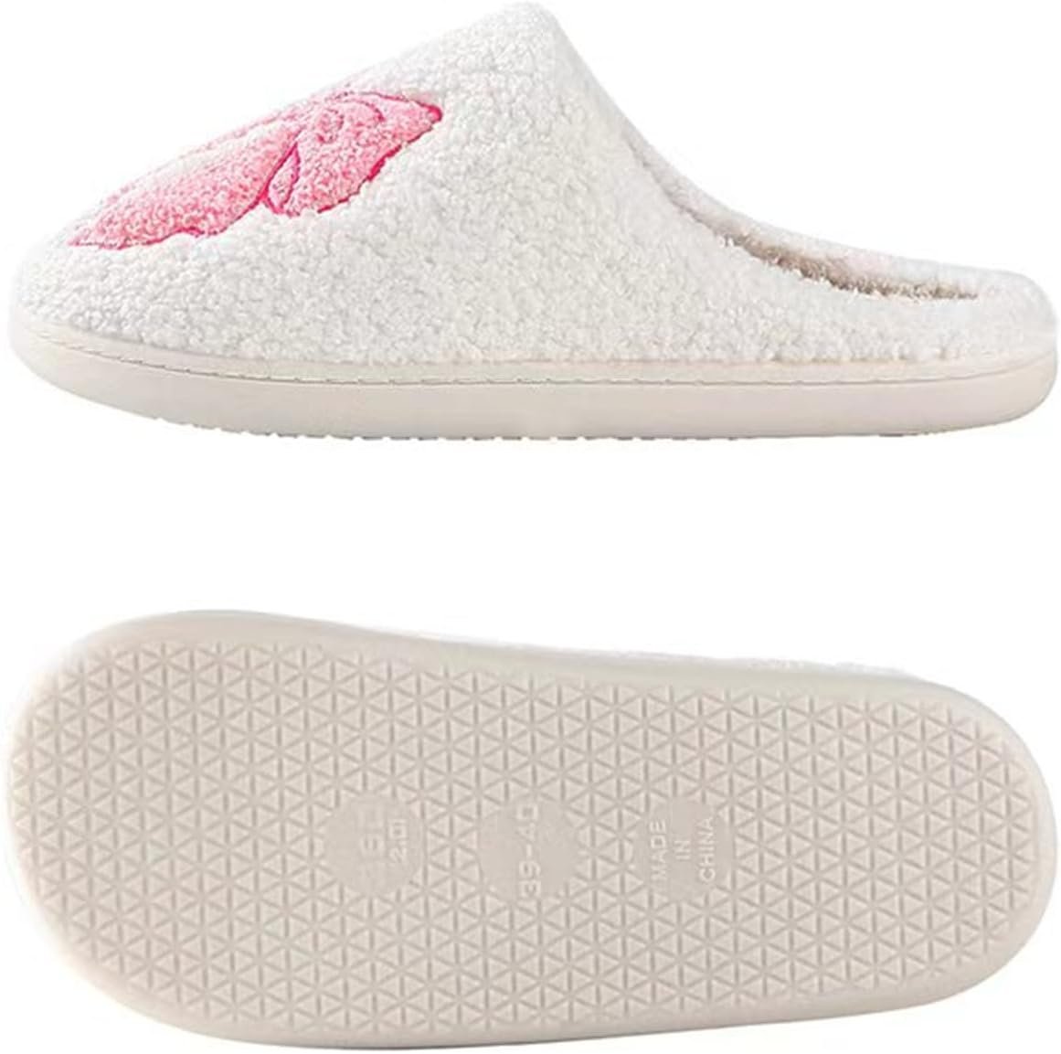 Halloween Pumpkin Slippers for Womens Mens Cute Cartoon Slippers Plush Warm Memory Foam Shoes - Image 6