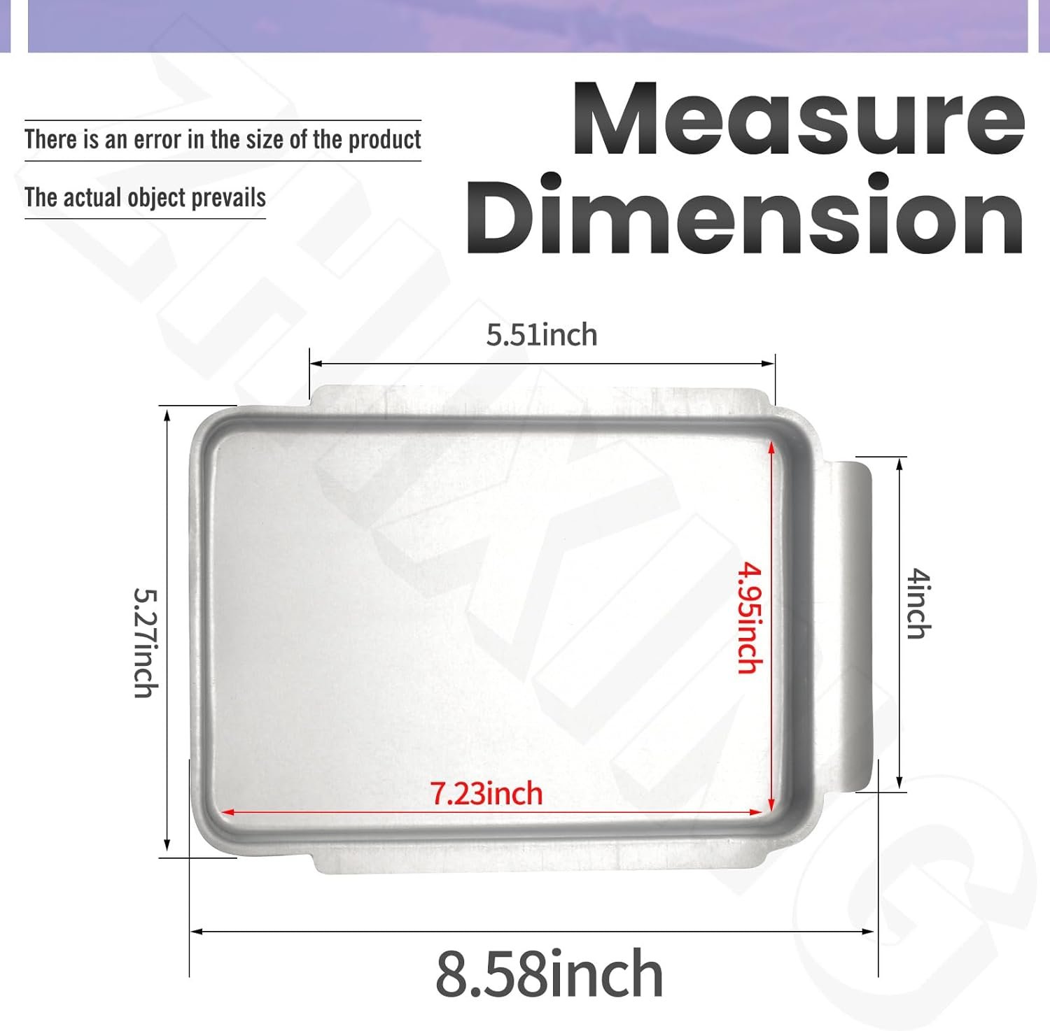 5010000747 Grease Drip Tray/Pan Compatible with Coleman Roadtrip 9949 Series Grills, 924, 9949-750, 9949-759, 9949-451, 9924-700, 9924-A50, 2000000958, 2000000851, 9949A451 and 2000004121 - Image 2