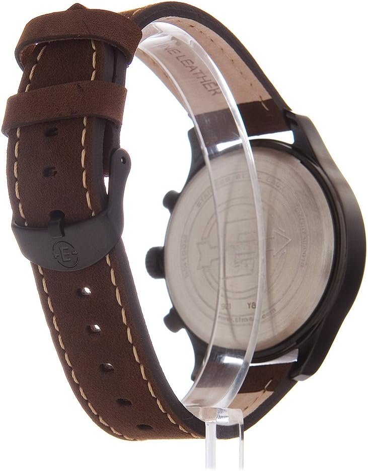 Timex Expedition Field Chronograph 43mm Men’s Analog Watch | INDIGLO Backlight | Durable Comfortable Adjustable Strap | Rugged Outdoor Watch | 100M Water Resistance - Image 3