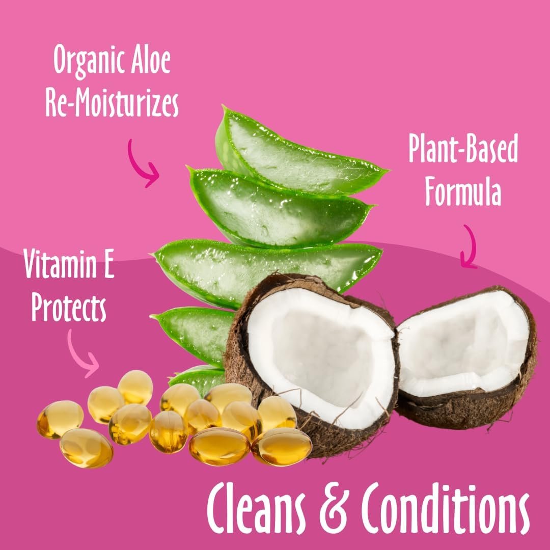 earthbath, Ultra-Mild Puppy Shampoo and Oatmeal & Aloe Conditioner - Best Dog Shampoo and Conditioner, Made in USA, 100% Cruelty Free Dog Wash, Soothing Oatmeal Shampoo for Dogs - 16 Oz (1 Set) - Image 2