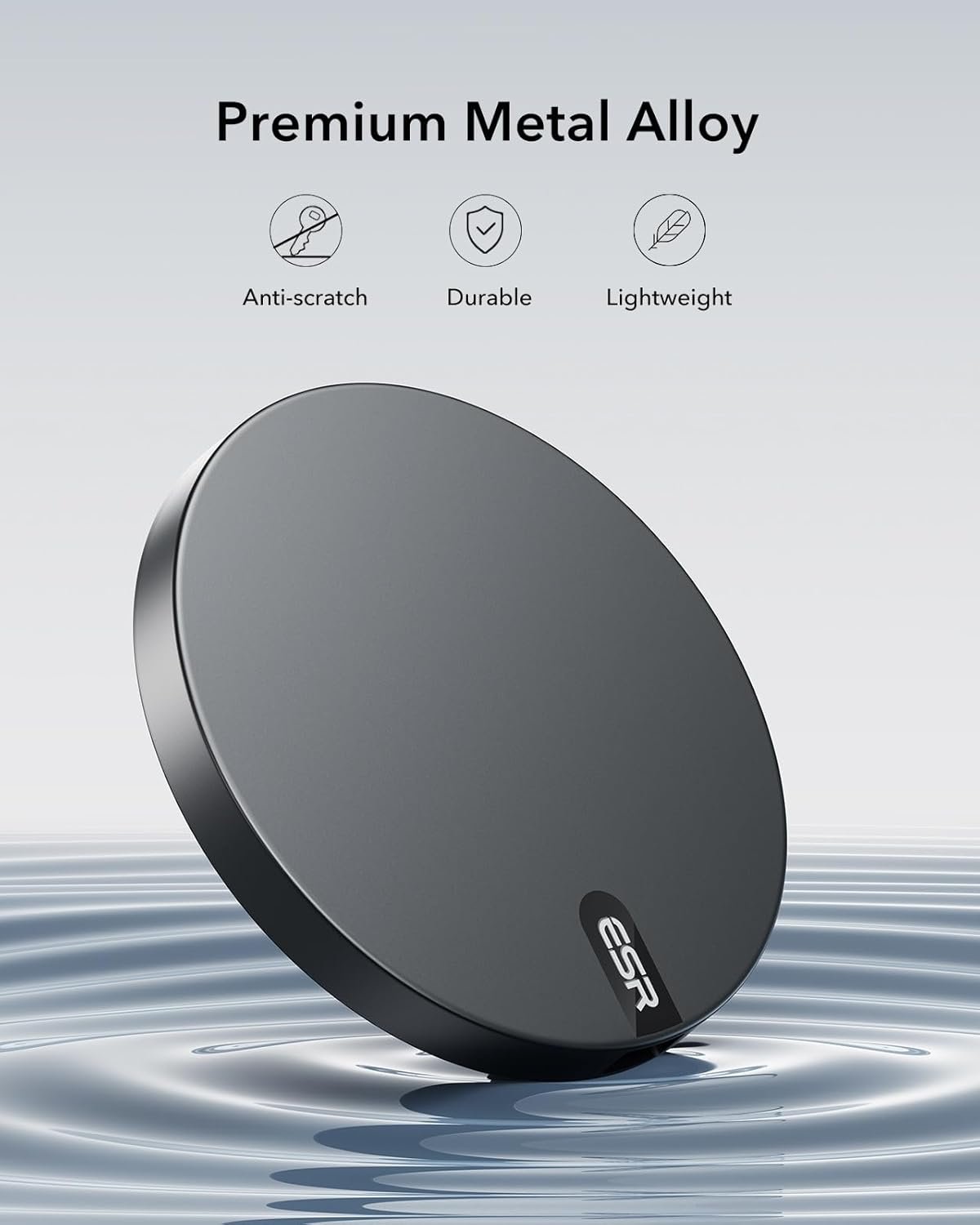 ESR for MagSafe Charger 15W Wireless Charger for iPhone 17/16/15/14/13/12 Apple Magnetic Charging Pad for AirPods 4/3/Pro/Pro 2 Galaxy S25 Series with Dual USB C Ports, Black - Image 6