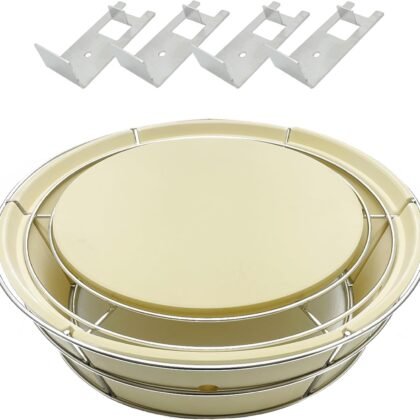 Ceramic Charcoal Basket Grill Baskets, Charcoal Ash Basket Pizza Stone Oven Kit for Weber 22" kettle charcoal Grill, One-Touch, Master Touch, Performer BBQ grill insulated box