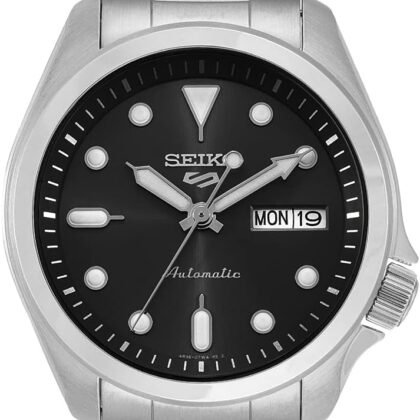 SEIKO 5 Sports Automatic Black Dial Men's Watch SRPE55K1