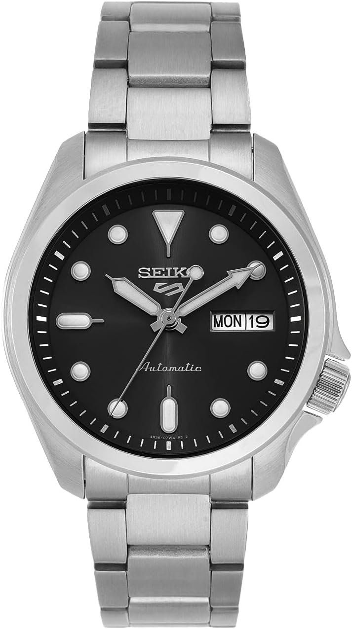 SEIKO 5 Sports Automatic Black Dial Men's Watch SRPE55K1