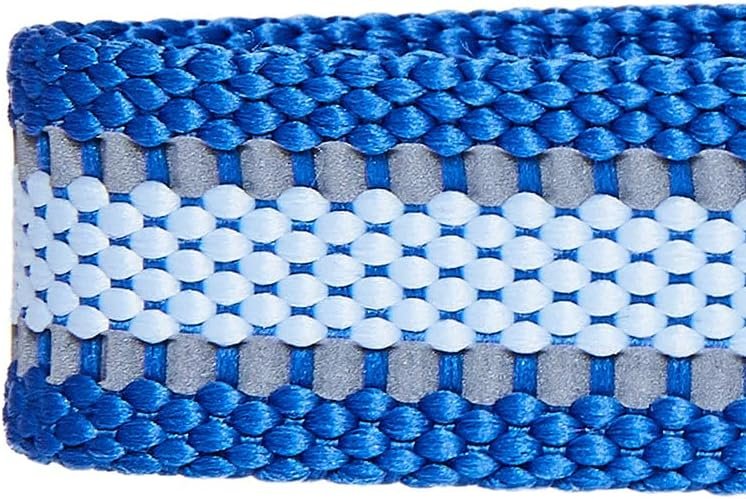 Blueberry Pet Essentials Pack of 2 Reflective Better Basics Adjustable Dog Collars, Navy Blue, Small, Neck 12"-16" - Image 6