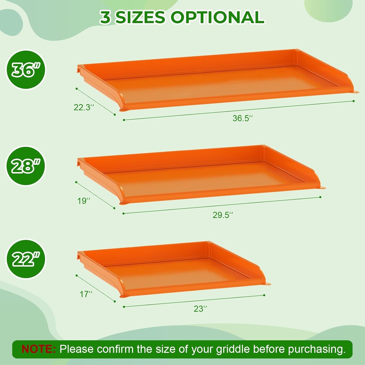 22" Silicone Griddle Cover for 22 Inch Blackstone Griddle Accessories, Fit for Omnivore Griddle Plate Full Wrap-Around Heavy Duty Food Grade Silicone Grill Mat, Protect from Dirt & Rust - Image 7