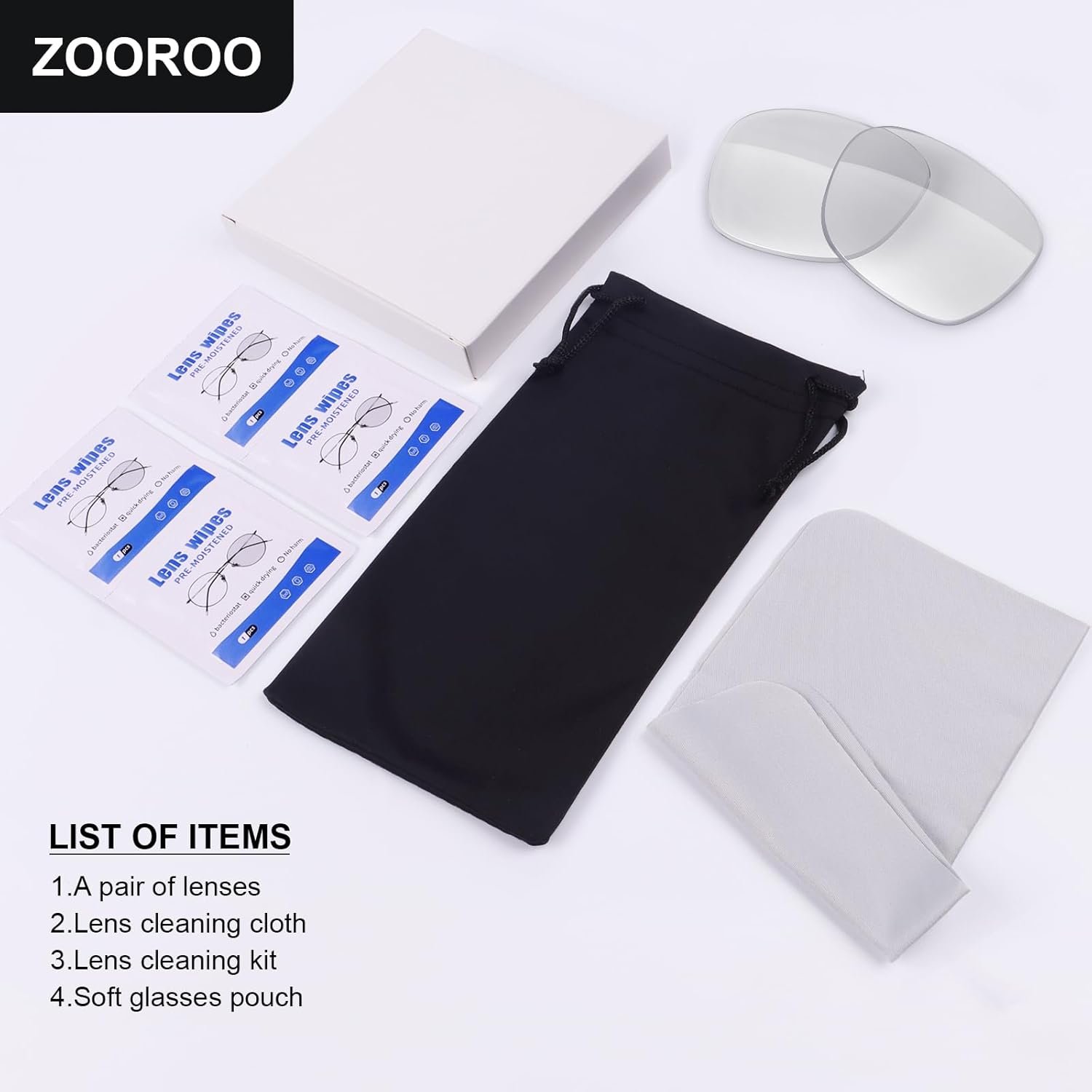 Replacement Lenses Compatible with Ray-Ban Meta Wayfarer RW4008 (53MM) Smart Glasses - Image 6