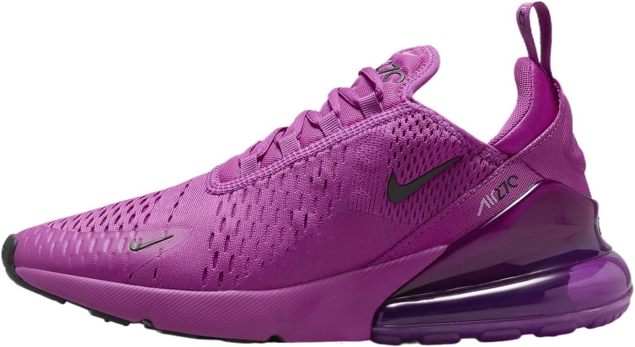Nike Air Max 270 Women's Shoes (AH6789-501, Hot Fuchsia/Beyond Pink/Black)