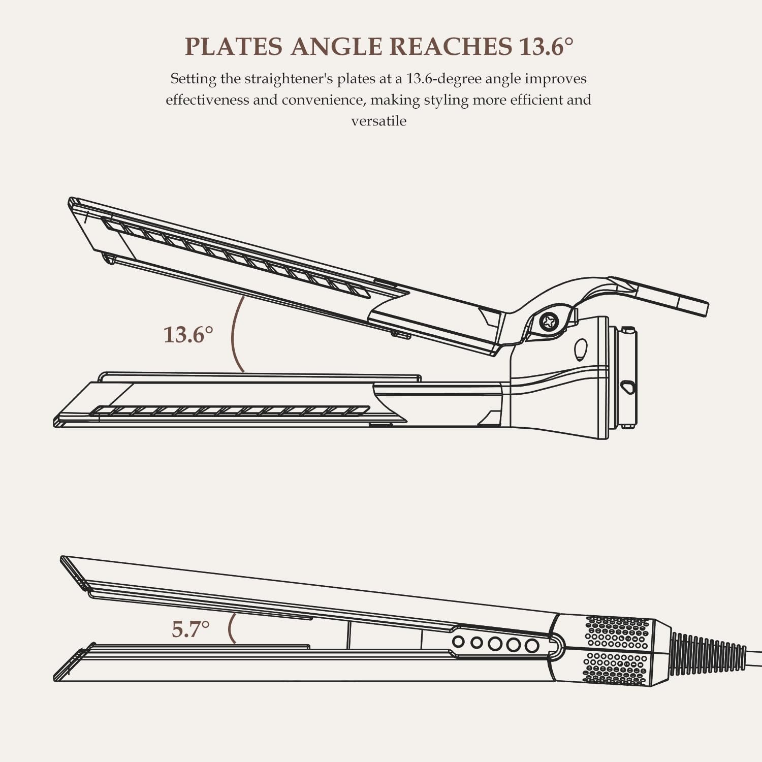 Airflow Attachment for Dyson Airwrap Styler, Nozzles Attachment for Smooth Hair Style with Less Damage and Breakage for Dyson Airwrap HS01 HS05 HS08 - Image 8