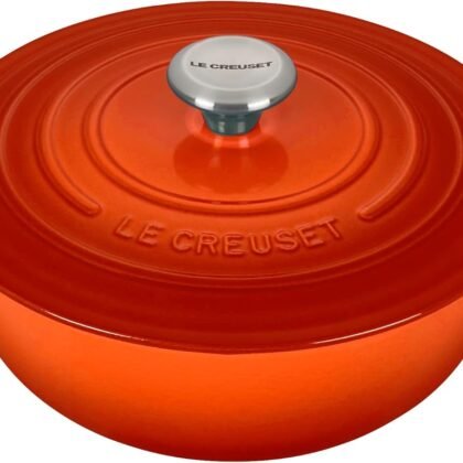 Le Creuset Signature Cast Iron Chef's Oven, 7.5qt, Flame
