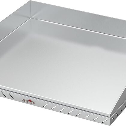 Stanbroil Griddle Top for Blackstone 17" Tabletop Grill with Front Grease System, Stainless Steel Griddle Replacement Top for Blackstone 1650 1867
