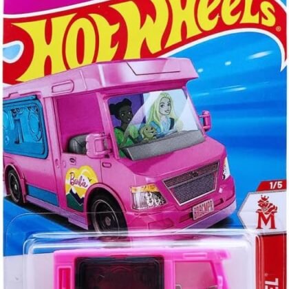 Hot Wheels Barbie Dream Camper [Pink] Mattel 1/5, 21/250, 1:64 Scale Diecast Toy Vehicle