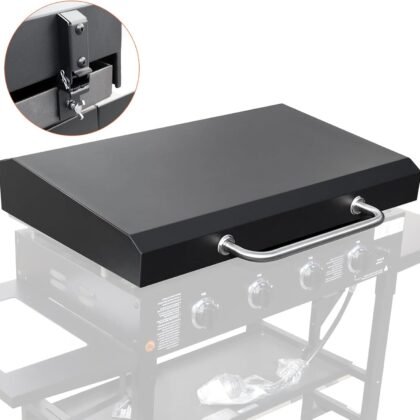 2026 Upgraded hinged Lid for Blackstone Griddle 36 inch 1554 1836 1825 1818 1565 1866 1984 1560 1863 2122 2177, Griddle Hard Cover Flat Top Lid for Blackstone Griddle Cover 36 inch