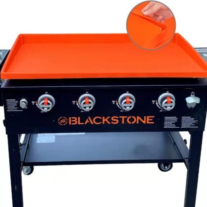 Griddle Cover for Blackstone 36" Inch Griddle,Silicone Griddle Cover,Blackstone Griddle Accessories,Heavy Duty Food Grade Silicone Grill Cover, All-season Grill Protective