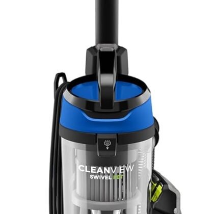 Bissell CleanView Swivel Vacuum with Triple Action Brush Roll, Swivel Steering, Extension Wand, Easy-Empty Dirt Tank, Multi-Cyclonic Suction System, New 2024 Model