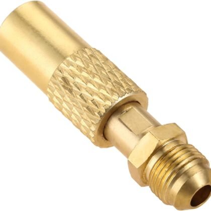 3/8" Male Flare to M16x1.5 Female Propane Adapter for RV - Compatible with Coleman Roadtrip Grill Models: 9949, 9949A, 9941, C001, 5010000743, 9942A5251 - Not for Tabletop or Blackstone