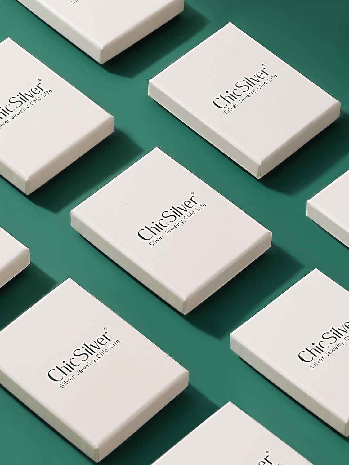 ChicSilver Personalized 925 Sterling Silver Dainty Small Heart/Star/Moon/Dot/Triangle Pendant Necklace for Women, Silver/Gold/Rose Gold/Black (with Gift Box) - Image 6