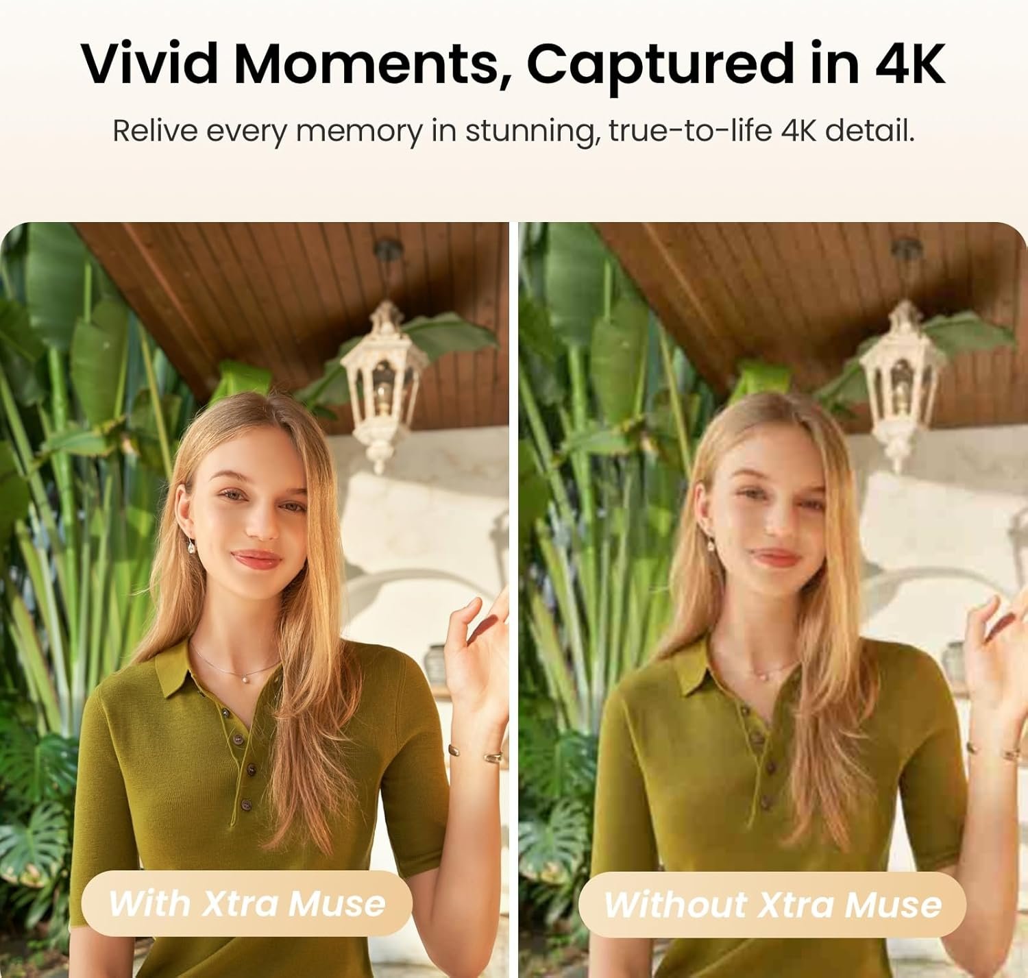 Xtra Muse, Vlogging Camera with 1'' CMOS & 4K/120fps Videos, Pocket Camera with 3-Axis Gimbal Stabilizer, Fast Focusing, Face/Object Tracking, Digital Video Camera for Photography, Digital Camera - Image 2